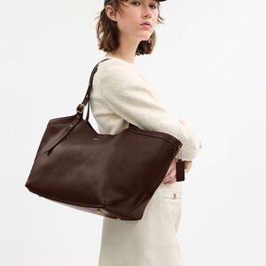 NWT Coach Maple Gramercy Tote | Large Leather Tote | New w/ Tags